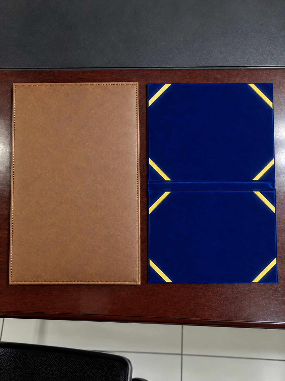 Premium PU Leather Document Folders